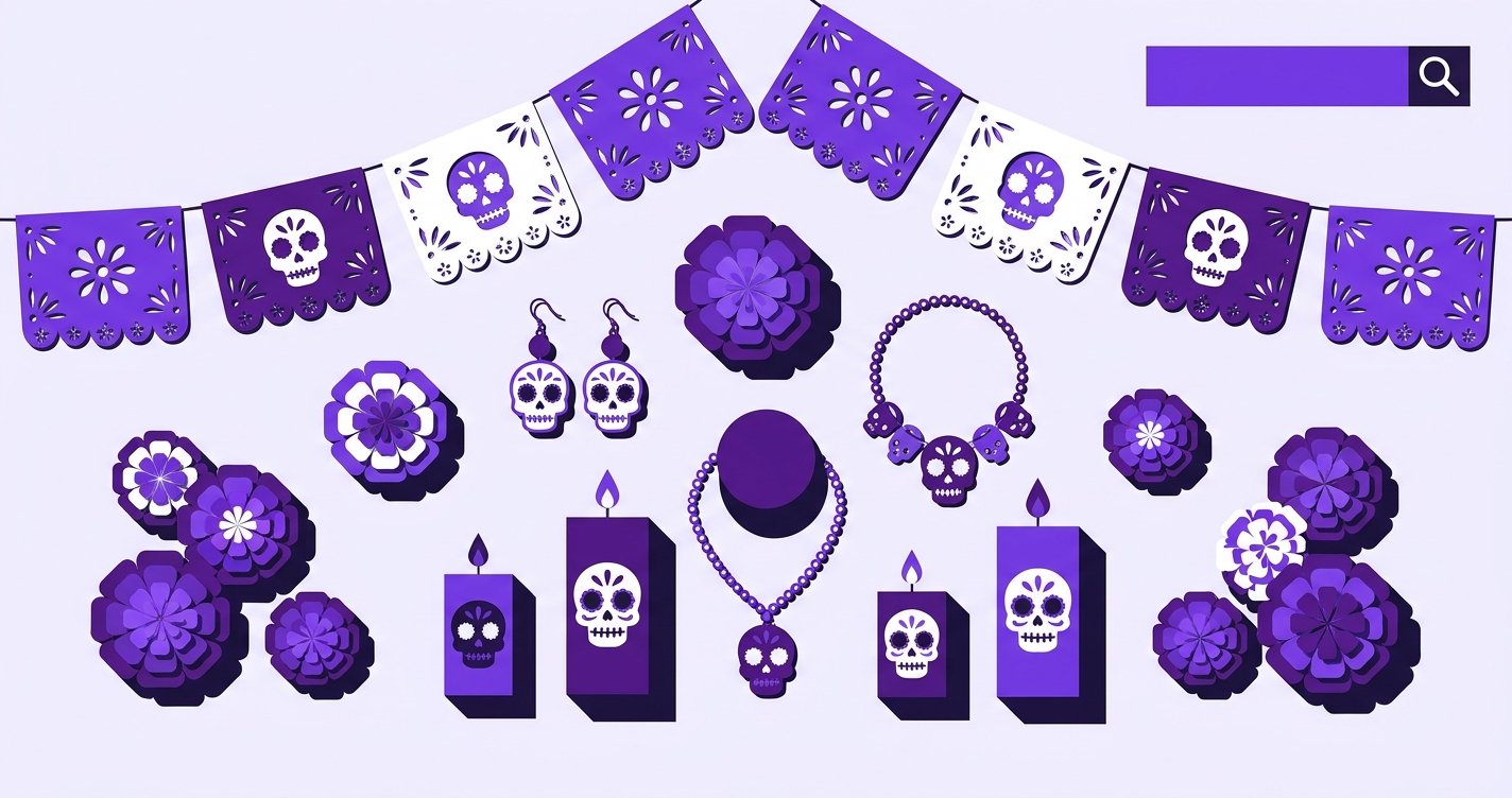 Dia de los Muertos Keywords: A Distinct Etsy Search Pattern